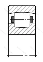 Модификация подшипника 23316Л размер 80x170x39