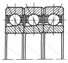 Подшипник 3O 7256BG/TFTW 