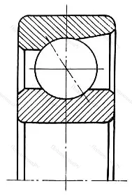 Модификация подшипника 746101 