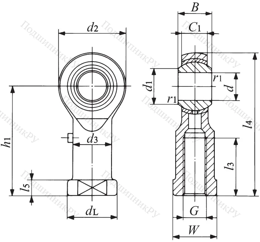 Шарнирная головка PHS 12