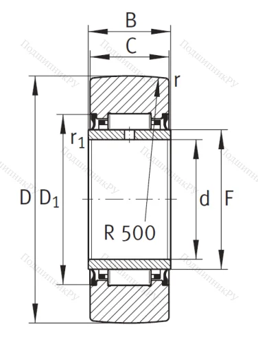 Подшипник NA 2205 2RSR