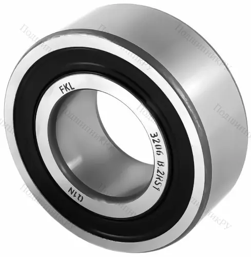 Подшипник шариковый двухрядный 3206B-2RS 1