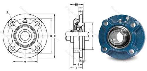 Подшипниковый узел UCFC 205 в Якутске