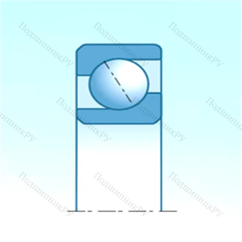 Подшипник шариковый радиально-упорный F-566312.02