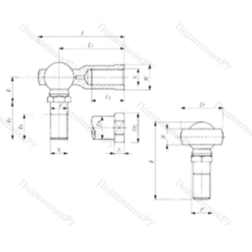 Подшипник скольжения сферический