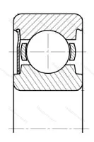 Модификация подшипника 5-60305 размер 25x62x17