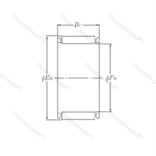Подшипник игольчатый радиальный K 10?16?12 от производителя  NTN