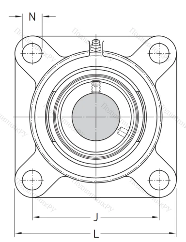 Подшипниковый корпус FY 511 M в Якутске