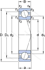 Подшипник 7032 CD/HCP 4A в Якутске