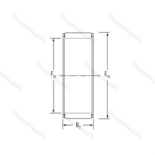Подшипник игольчатый радиальный WJ-647216