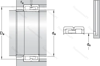 Подшипник NNU 4928 BK/SPW 33