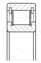 Подшипник  NCL 213 (102213) размер 65x120x23 от производителя  SKF