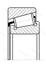 Модификация подшипника 7322 размер 110x240x50