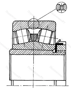 Подшипник  23136K+H 3136 (3353732) 