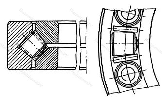Модификация подшипника 76692/560 размер 560x750x85