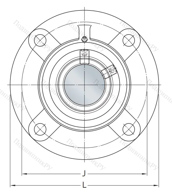 Подшипниковый узел  FYRP 1.7/16-3
