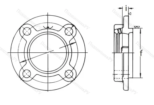 Подшипниковый корпус FC 218 ASAHI в Якутске