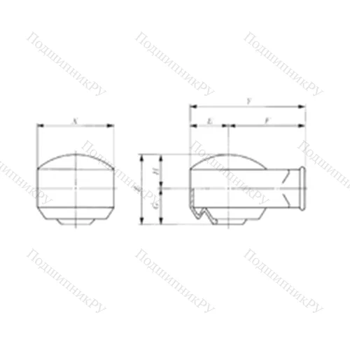 Подшипник скольжения сферический