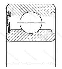 Подшипник  20703 размер 17x40x14