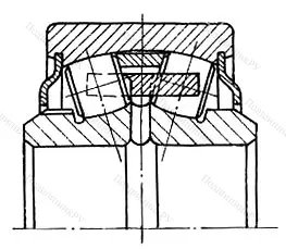 Модификация подшипника 83702Ю3С21 размер 15x42x17/21 ГПЗ-5