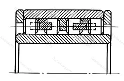 Модификация подшипника 6462164М размер 320x480x290