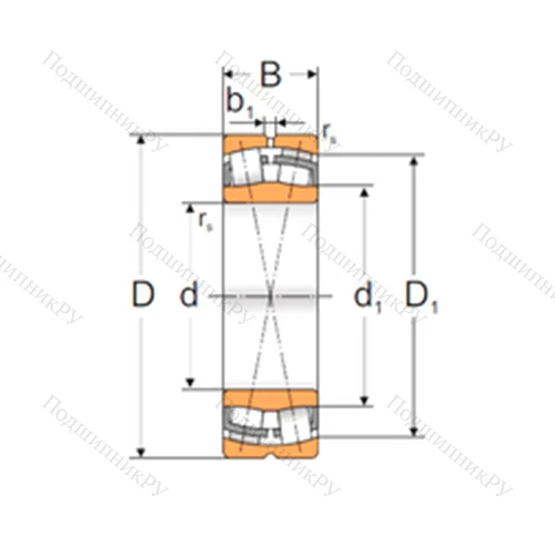 Подшипник роликовый радиальный самоцентрирующийся 22316 W 33