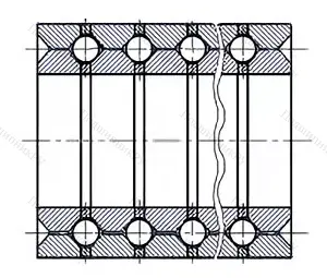 Модификация подшипника 128721КЕ 