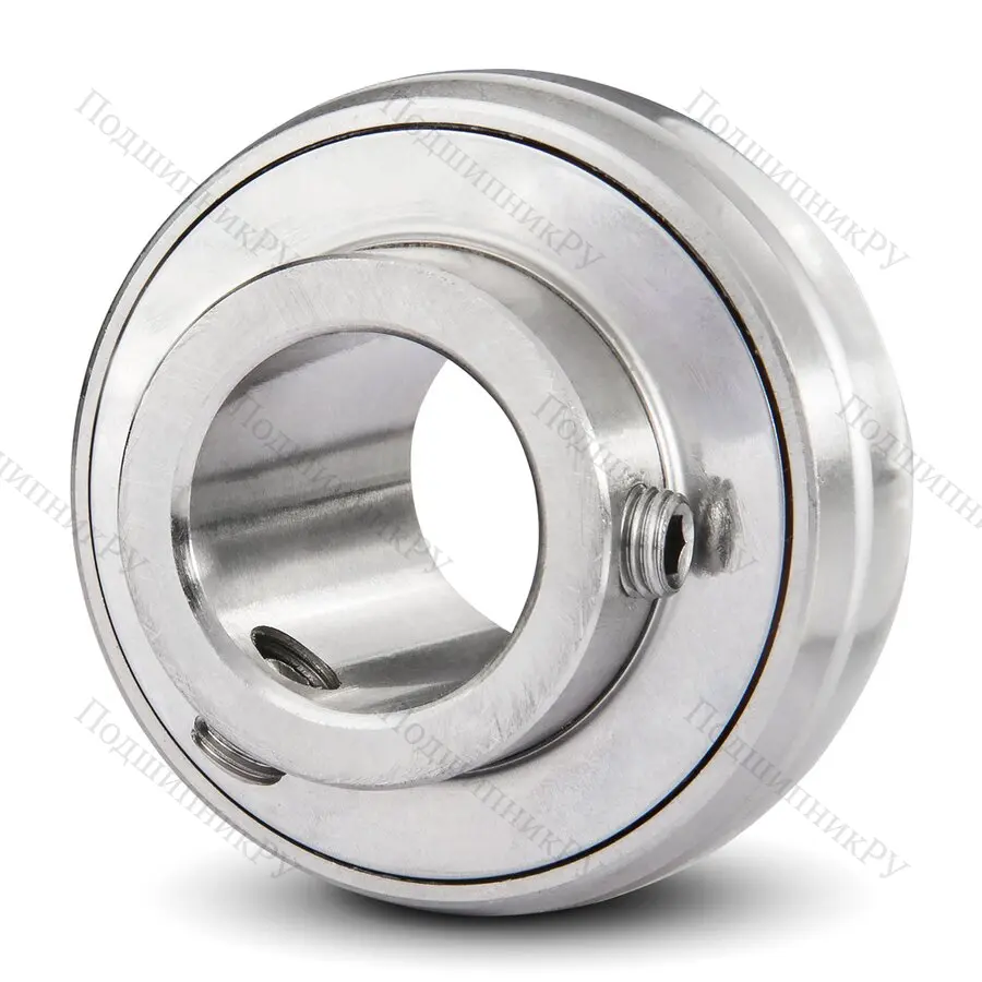 Радиальный шарикоподшипник из нержавеющей стали SS UC 203 - Вал 17мм