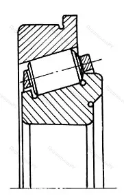 Модификация подшипника 677/850М 