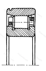 Подшипник  322220 размер 100x180x34 от производителя  ГПЗ-4