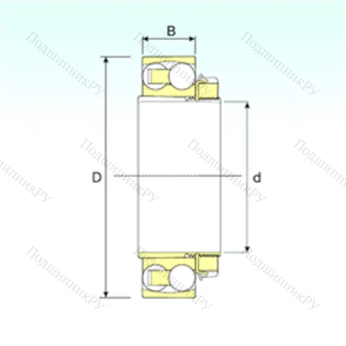 Подшипник шариковый радиальный самоцентрирующийся 1210 KTN 9+H 210