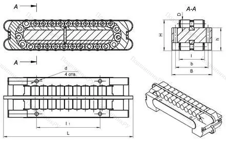 Подшипник  РОД-102 размер 115x52x32