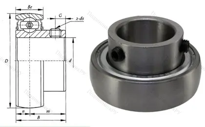 Корпусный подшипник SB 207 в Якутске