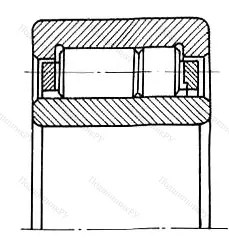 Модификация подшипника 42629/530М размер 530x710x180