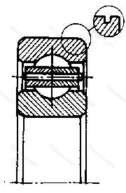Модификация подшипника 4-7601/2,5Ю5ТП размер 2,5x8x2,8