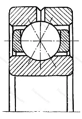 Подшипник  Q 304 (116304) размер 20x52x15