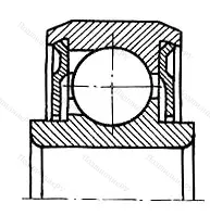 Модификация подшипника 70-980065ЮС21 размер 5x16x5,5/7
