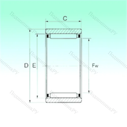 Подшипник игольчатый радиальный RNAO 26x39x13