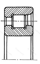 Подшипник  512610 размер 50x110x40 от производителя  ГПЗ-10