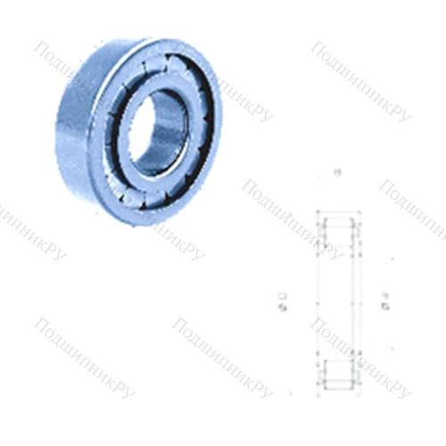 Подшипник роликовый радиальный NUP 2212FM/C 3