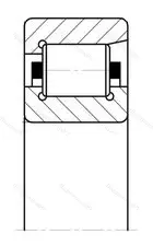 Модификация подшипника 12218М размер 90x160x30