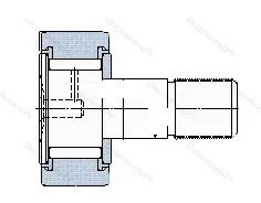 Подшипник  КНС35 (KRV 35) размер 16x35x18/52
