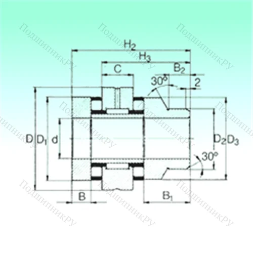 Подшипник комбинированный
