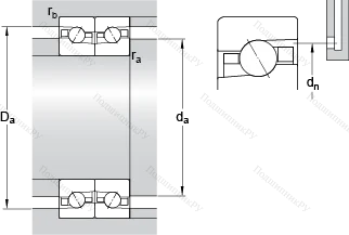 Подшипник BTM 140 AM/HCP 4CDB в Якутске