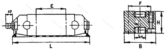 Подшипник  ЛОК-19Л 