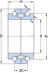 Подшипник BTW 170 CM/SP в Якутске