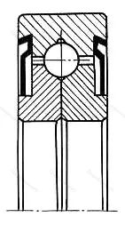 Модификация подшипника 348702К 