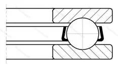 Модификация подшипника 6-8134Л 