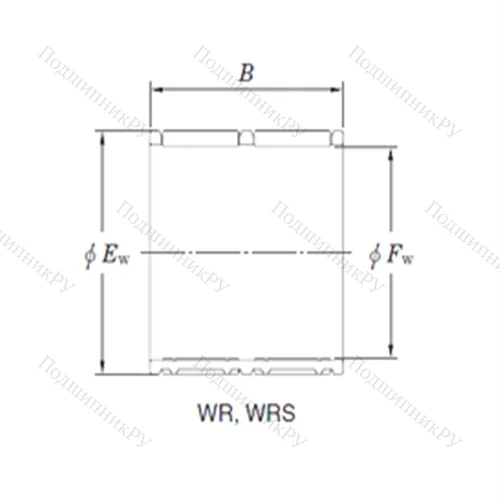 Подшипник игольчатый радиальный WR 32/28
