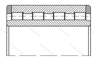 Подшипник  6452118 размер 90x140x90 от производителя  ГПЗ-1